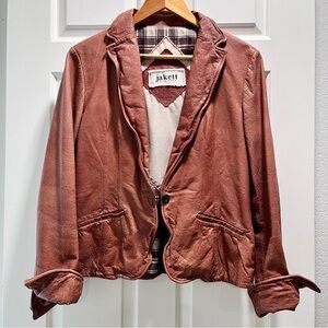 Jakett genuine leather jacket